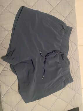 Calia Women’s Elastic-Waist Active Shorts in Slate Blue